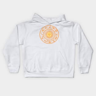 The Zodiac Wheel Kids Hoodie